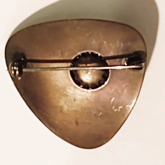 Vintage Art Deco Amethyst Brooch/Pendant - Picture 3 of 5